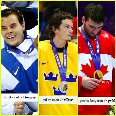 I Find It Funny That Tuukka Rask Got Bronze And Is The Happiest Even