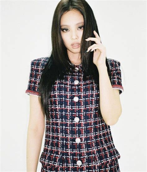 Jennie BLACKPINK Fashion Short Sleeve Dresses Striped Top