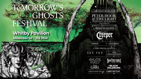 Tomorrows Ghosts Festival Saturday Night Ticket - Whitby Pavilion ...