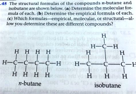 Structural Formula For Isobutane