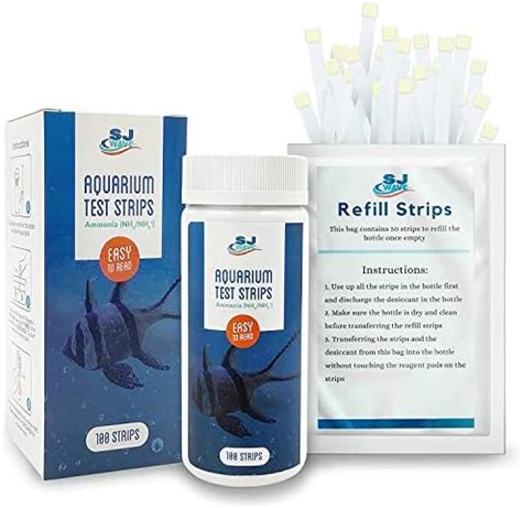 Amazon Funswtm Ammonia Test Strips Counts Ammonia Test Kit