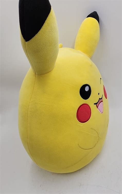 New Winking Pikachu Pokemon Squishmallow Plush Ebay