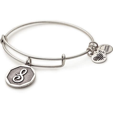 Alex And Ani Initial S Bangle A Eb Ss Francis And Gaye Jewellers