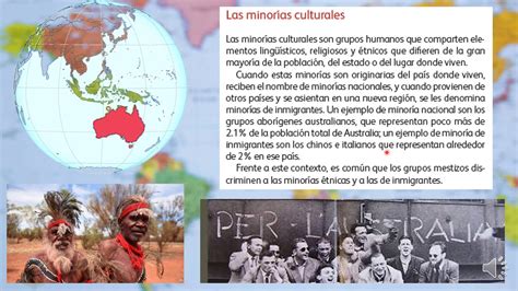 Geografía 6 Minorías culturales YouTube