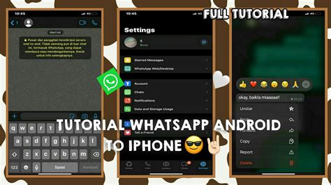 Cara Tukar Whatsapp Android Ke Iphone Terbaru Cara Update