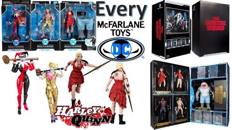 Every DC Multiverse McFarlane Toys Harley Quinn Comparison List YouTube