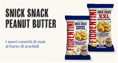 Fiorentini Snick Snack Cornetti Al Peanut Butter Fiorentini Alimentari