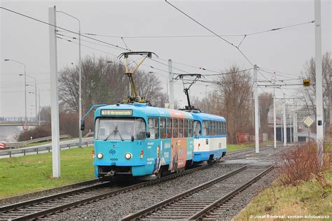 Fotografie ČKD Tatra T3R P 1000 Dopravní podnik Ostrava ČKD Tatra T3R