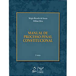 Livro Manual De Processo Penal Constitucional Submarino