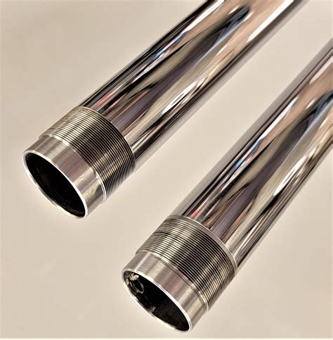 43mm Inverted Ultra Chrome Fork Tubes Custom Cycle Engineering