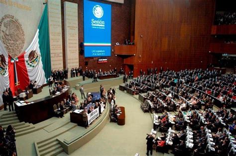 Interior de la Cámara de Diputados al Constituirse la LXII Legislatura