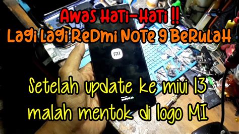 Cara Downgrade Miui 13 Ke 12 5 Redmi Note 9 Karena Auto Update Jadi