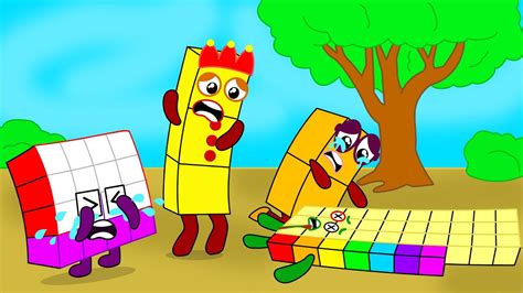 Please Dont Die Numberblocks 37 Numberblocks Fanmade Coloring Story Youtube