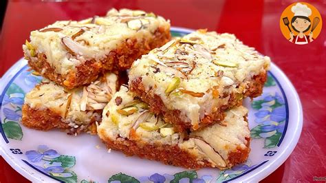 Gajar Ki Barfi Recipe Simple Delicious Gajar Barfi Recipe Easy