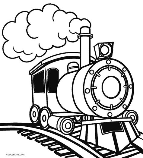 Imagem De Trem Para Colorir - Desenhos de Trem para colorir - Páginas para impressão grátis