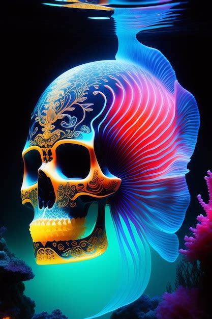 Premium Photo | Day of the dead skull wallpaper