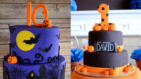 13 Ghoulishly Festive Halloween Birthday Cakes