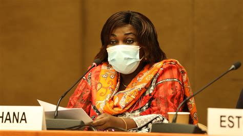 WaterMOP9 - 29Sep2021 - Cecilia Abena Dapaah, Minister of Sanitation ...