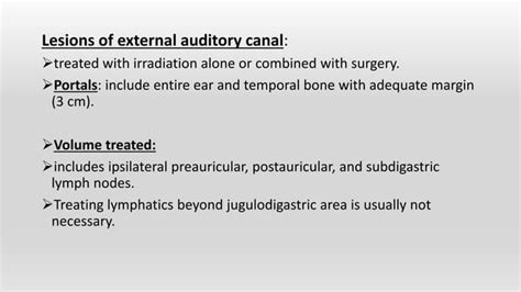 Ear Carcinoma Ppt