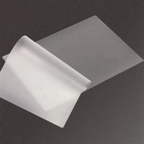 100PCS/lot 50 mic, A4 Thermal Laminating Film PET For Photo/Files/Card ...