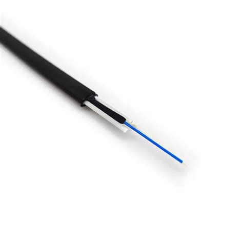 Single Mode Overhead Flat Drop Cable Gyfxtby Core Fiber Optic Cable