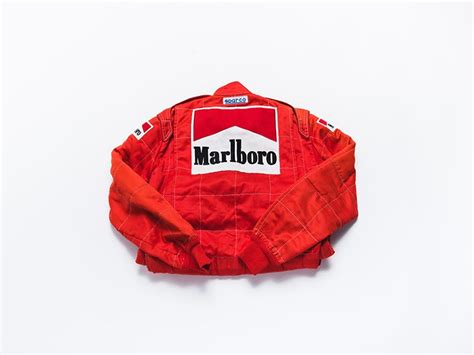 Race Used F Memorabilia Michele Alboreto Ferrari F Overalls