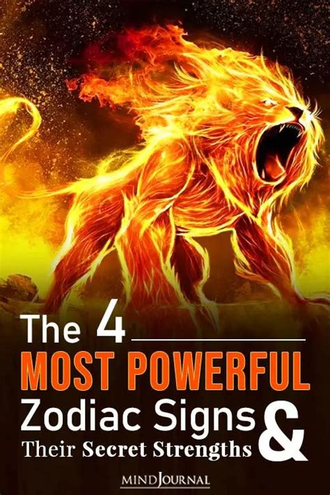 4 Most Powerful Zodiac Signs And The Secret Of Their Power Revealed