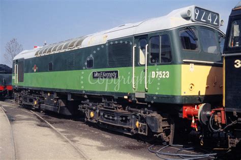 The Transport Treasury Class 24 25 26 27 Tduk2007 151 Uk Br Class 25 D7523 At Williton