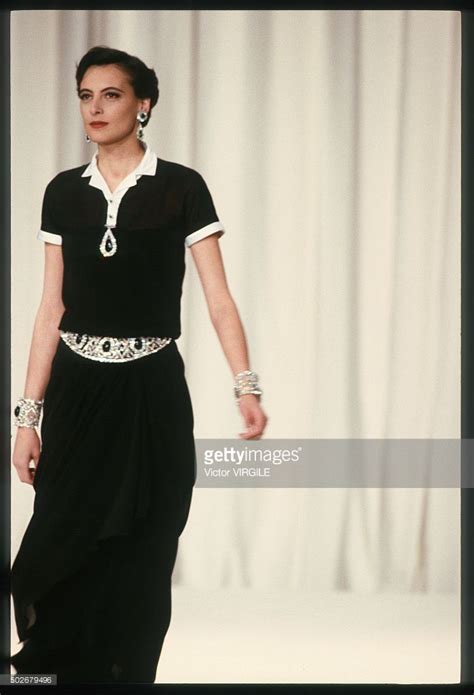 Chanel Haute Couture Runway Show With Ines De La Fressange