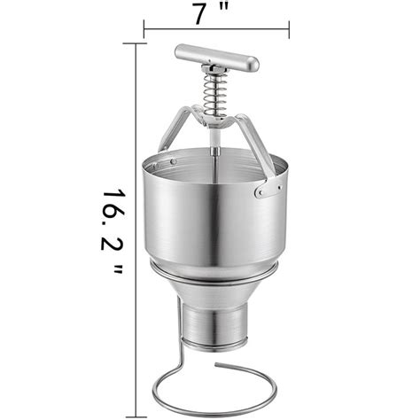 VEVOR Donut Depositor 5L Capacity Donut Dropper Hopper Food-Grade ...