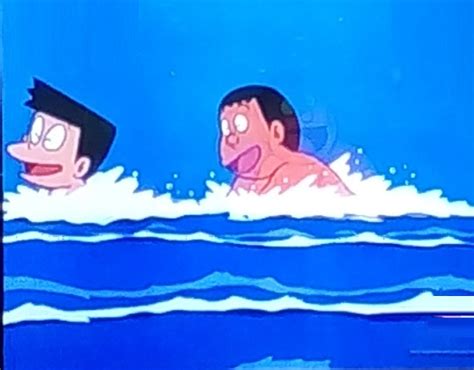 Suneo and Gian swimming - Doraemon Photo (40388324) - Fanpop