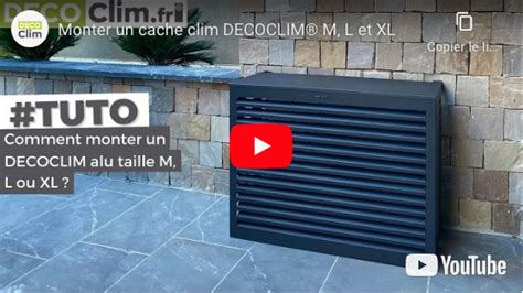 Cache Pompe Chaleur Aluminium Ou Bois Decoclim Livraison Gratuite