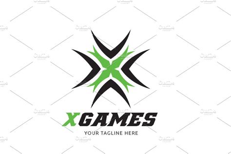 X Games Logo | Creative Illustrator Templates ~ Creative Market