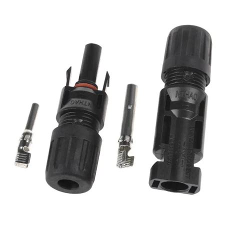 Mc Male Female Solar Panel Cable Connectors Ip Waterproof Free