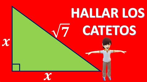 COMO CALCULAR LOS CATETOS DE UN TRIANGULO RECTANGULO Como Encontrar