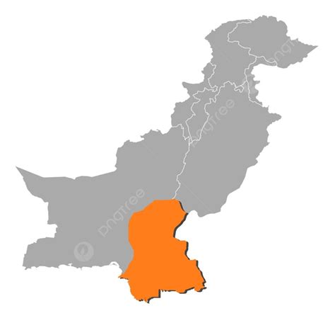 Map Of Pakistan Sindh South Photo Background And Picture For Free ...