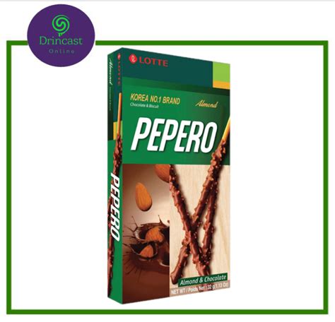 Lotte Pepero Almond Korean Snacks Korean Products Lazada Ph