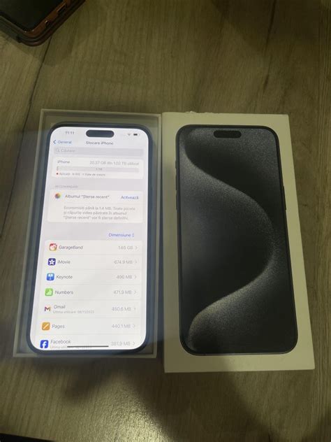 Iphone Pro Max Tb Blue Titanium Nou Bucuresti Sectorul Olx Ro