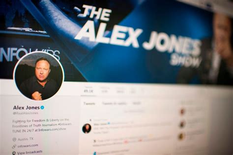 Twitter Permanently Bans Alex Jones After New Violations Wsj