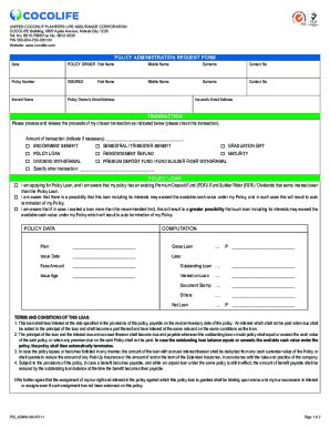 Fillable Online Absolute Deed Of Assignment Of Life Insurance Fax