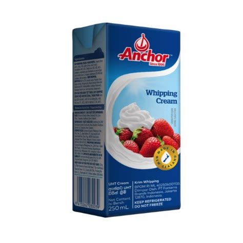 Jual ANCHOR UHT Whipping Cream 250ml 9415262823419 Kota Bandung