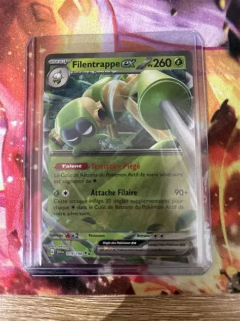 Carte Pokemon Ecarlate Et Violet Filentrappe Ex Neuf Eur