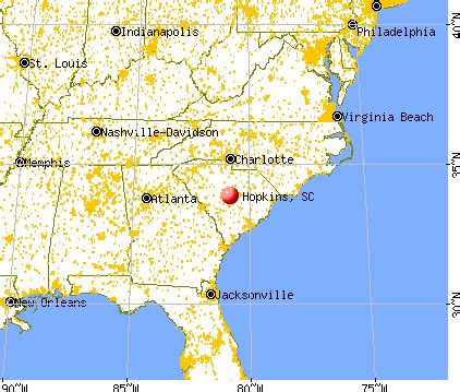 Hopkins, South Carolina (SC 29061) profile: population, maps, real estate, averages, homes ...