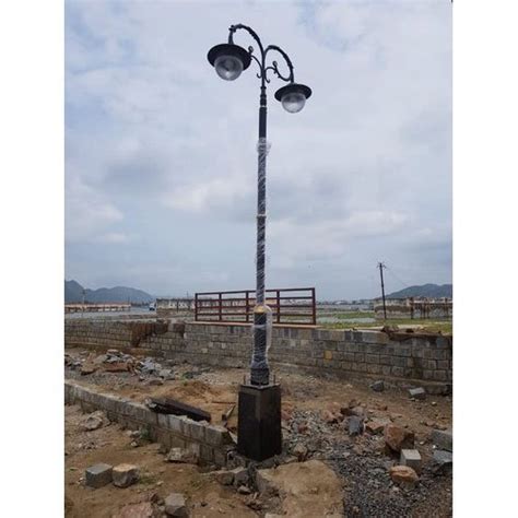 M Cool White Mild Steel Street Light Pole At Rs Piece In