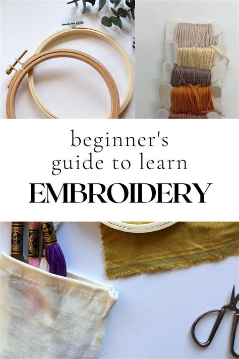 How To Embroider The Ultimate Beginners Guide Embroidery Stitches