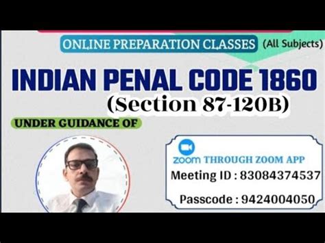 All India Bar Examination Preparation Indian Penal Code Sec To