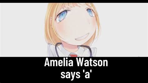 Amelia Watson Says A” Hololive En Memes Youtube