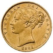 1861 Gold Sovereign - Coin Parade