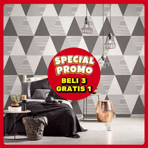 Jual PAKET PROMO Stiker Wallpaper Dinding Wallpaper Hitam Wallsticker