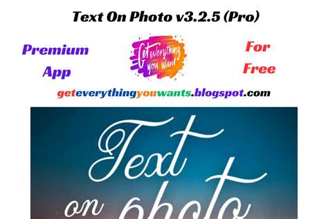 text  photo app